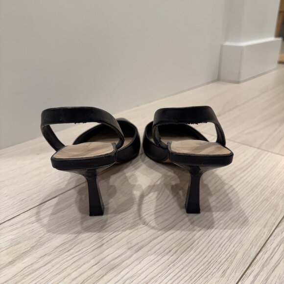 ALDO Genuine Leather Black Heels - Picture 5 of 9